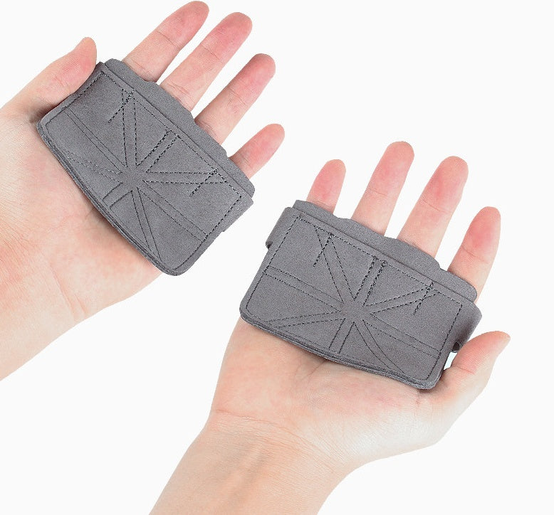 Aurafit Palm Guard Faux Leather Sports Weightlifting Gym Gloves