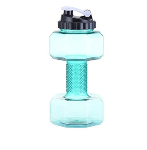 Aurafit Creative Dumbbell Fitness Water Bottle Filled Cup