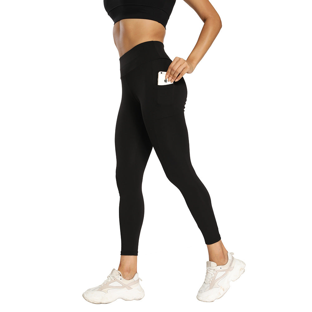 AurafitSports Yoga Leggings Hip Lifting Fitness Running Fitness Pants