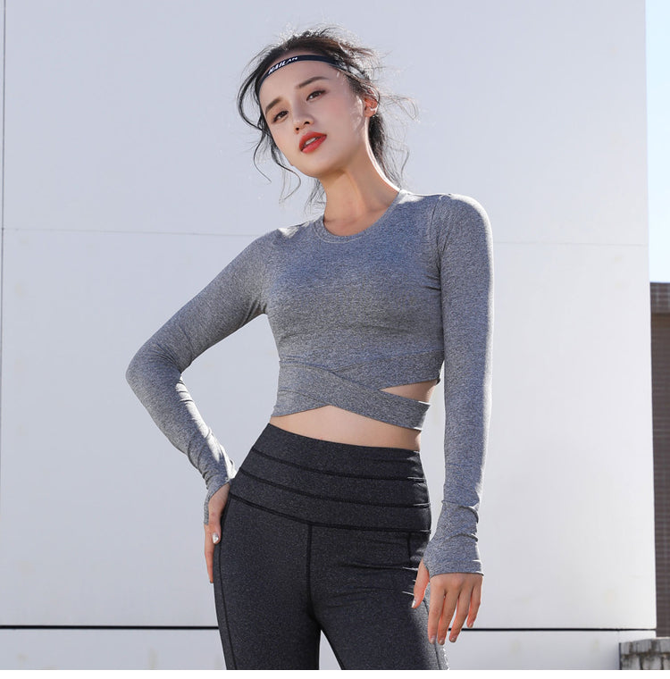 Aurafit Long-sleeved quick-drying fitness clothes