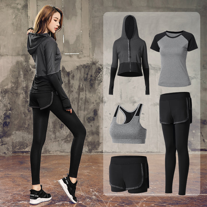 Aurafit ladies leggings styled with hoodie for casual everyday fashion look