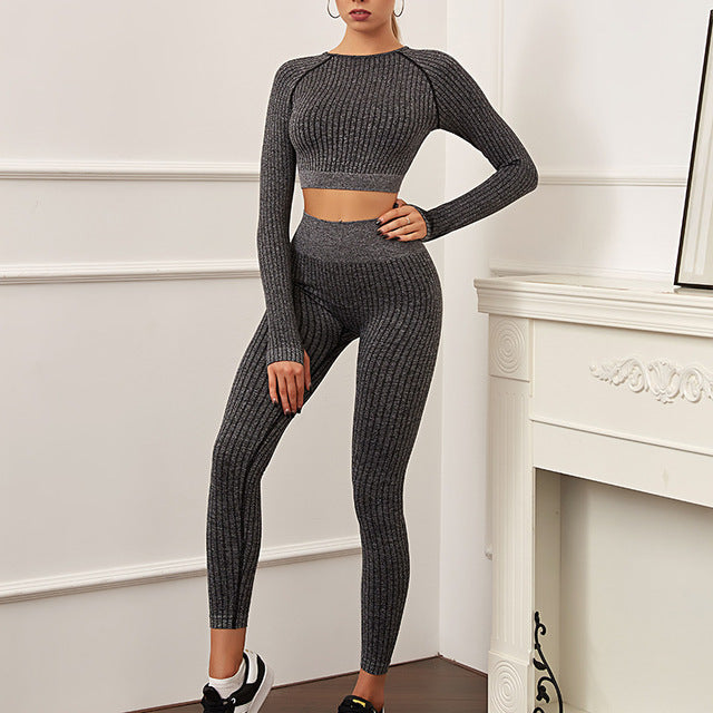 Aurafit Winter New Women Suits Gym Fitness Leggings