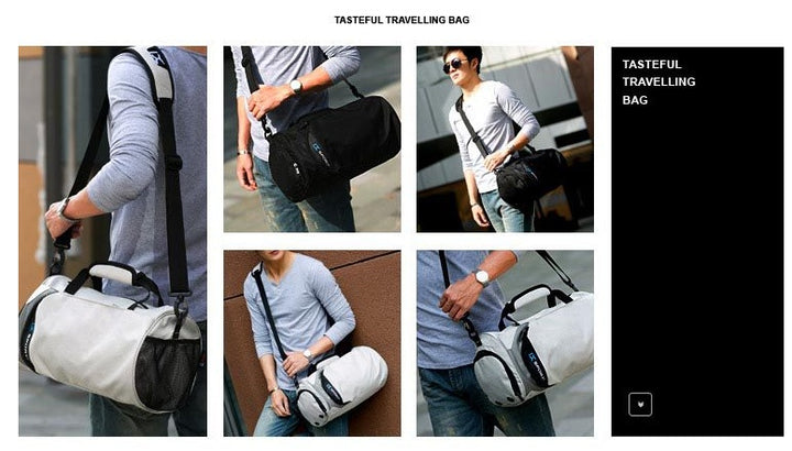 Aurafit Gym Bag With Shoe Compartment