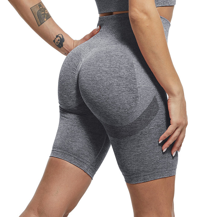 Aurafit Quick-Drying Clothes Running Fitness Five-Point Leggings
