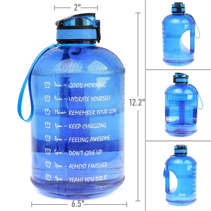 Aurafit Gym Large-capacity Plastic Cup Bouncing Cover Sports Bottle