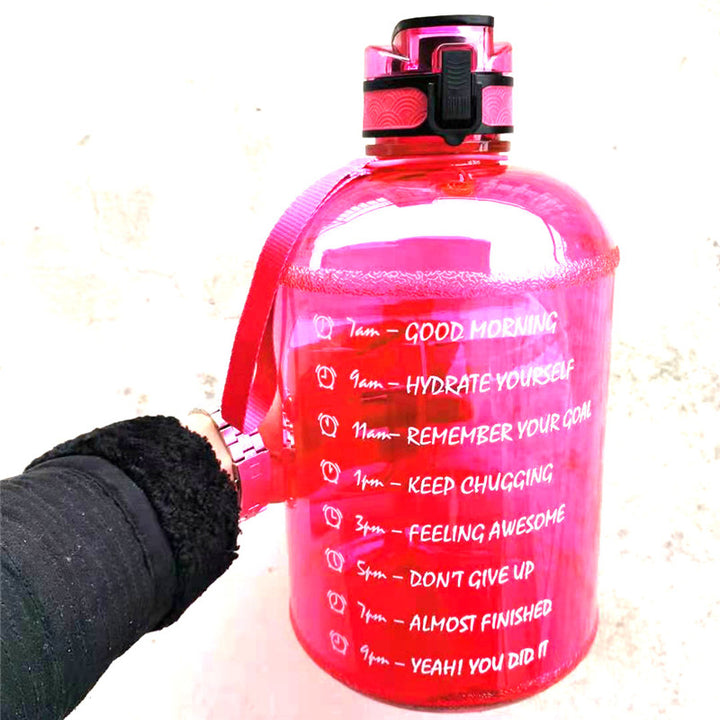 Aurafit Gym Large-capacity Plastic Cup Bouncing Cover Sports Bottle