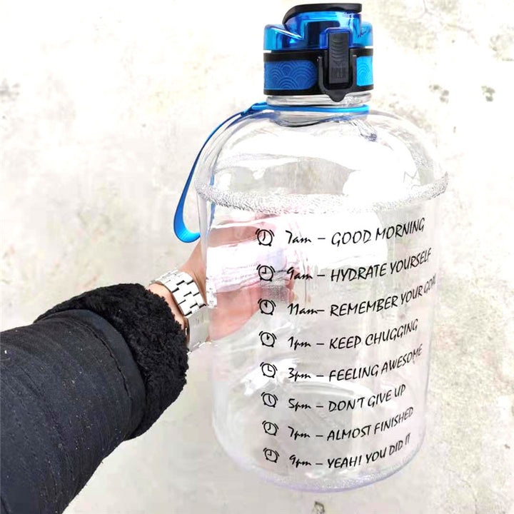 Aurafit Gym Large-capacity Plastic Cup Bouncing Cover Sports Bottle