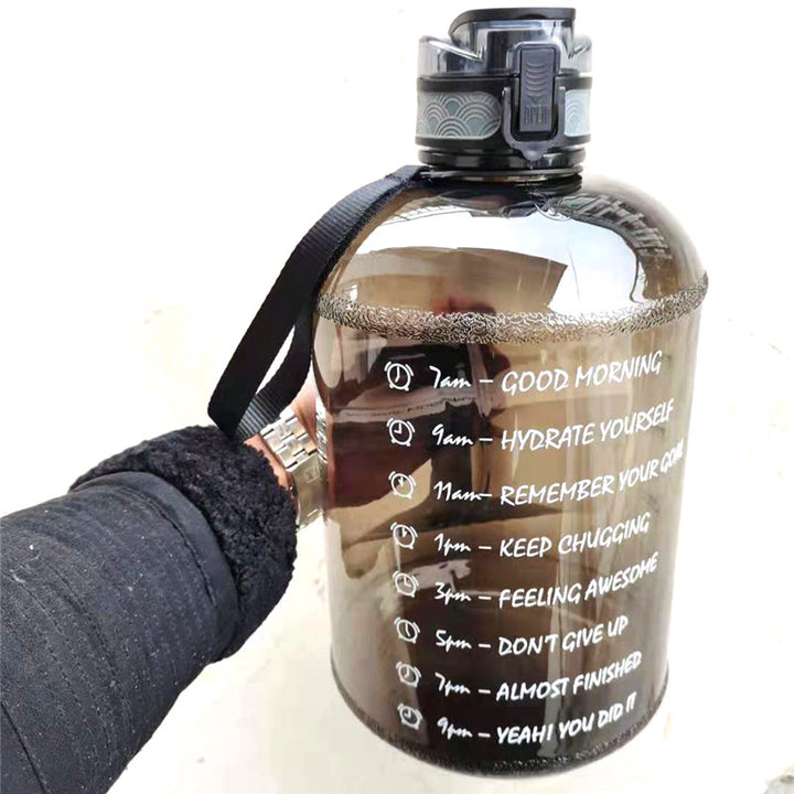 Aurafit Gym Large-capacity Plastic Cup Bouncing Cover Sports Bottle
