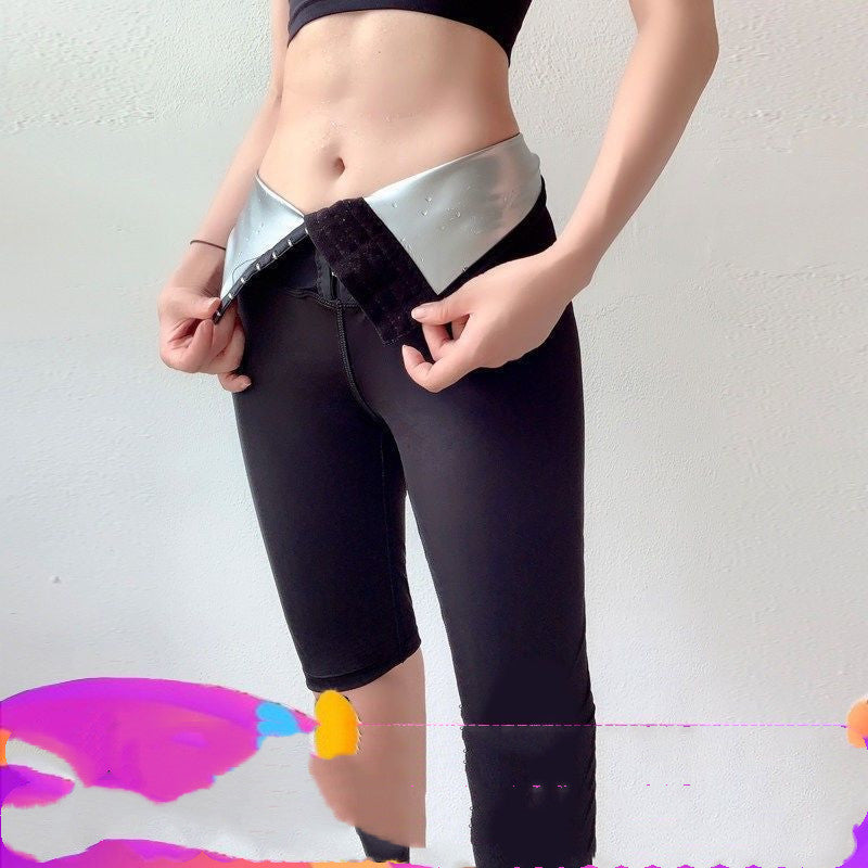 Aurafit Sweat Fat Burning Sports Fitness Yoga Leggings