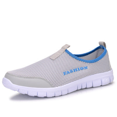 Aurafit Men’s Breathable Mesh Net Sports Casual Sneakers