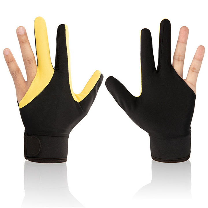 Aurafit1pc Billiards Three Finger Gloves Lycra Anti Skid Snooker