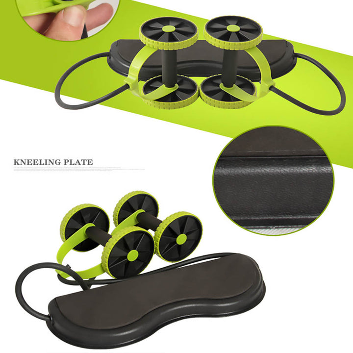 Aurafit Gym Wheel Family Abs Wheel Gym Wheel Roller Quiet Rally Row