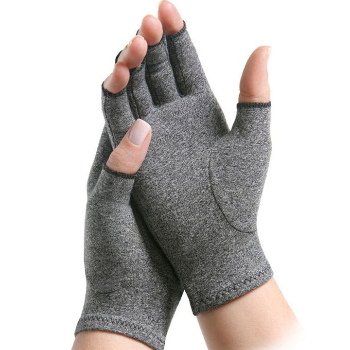 Aurafit Fingerless Pressure Gloves Arthritis Rehabilitation Training 