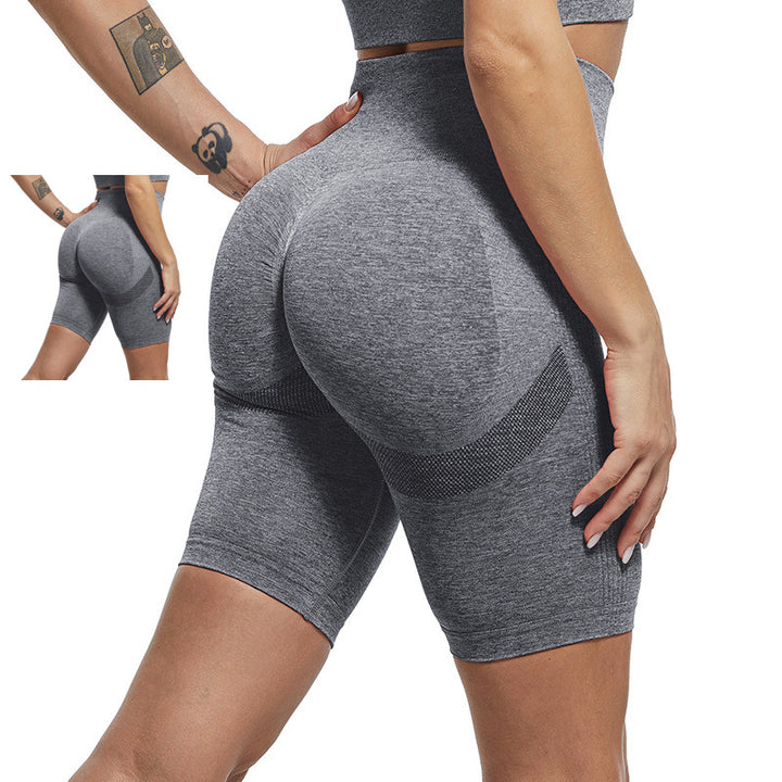 Aurafit Quick-Drying Clothes Running Fitness Five-Point Leggings