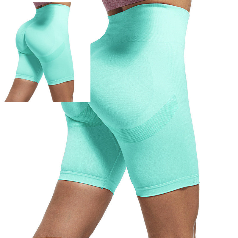 Aurafit Quick-Drying Clothes Running Fitness Five-Point Leggings