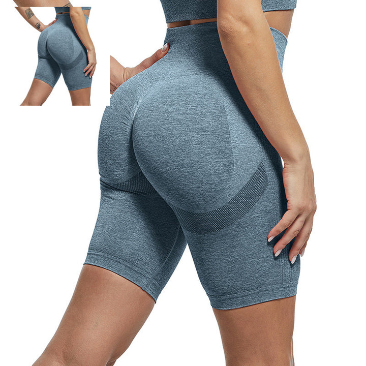 Aurafit Quick-Drying Clothes Running Fitness Five-Point Leggings