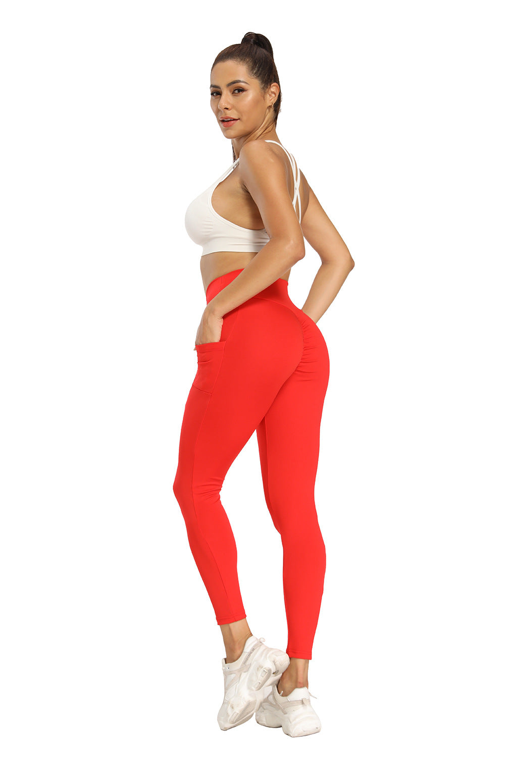 AurafitSports Yoga Leggings Hip Lifting Fitness Running Fitness Pants