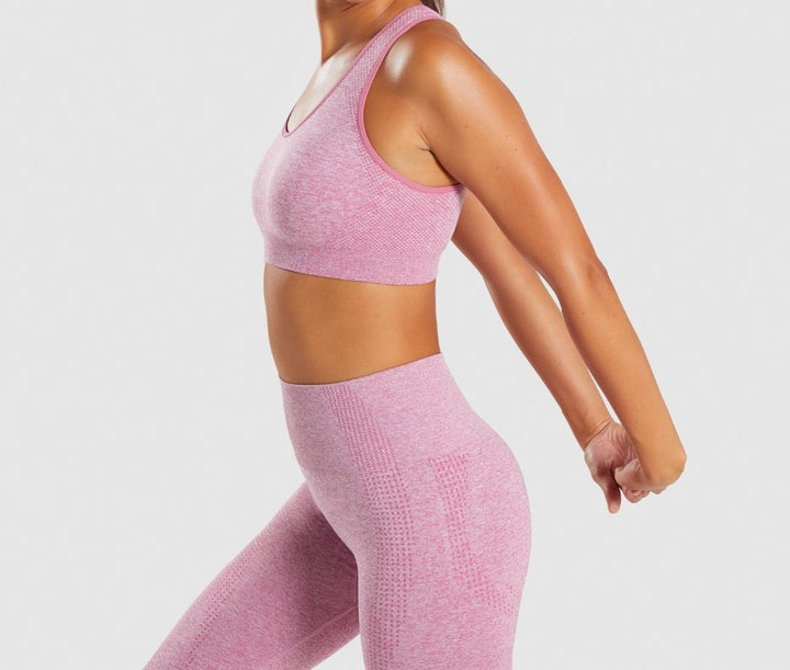 Aurafit conjunto de yoga sin costuras
