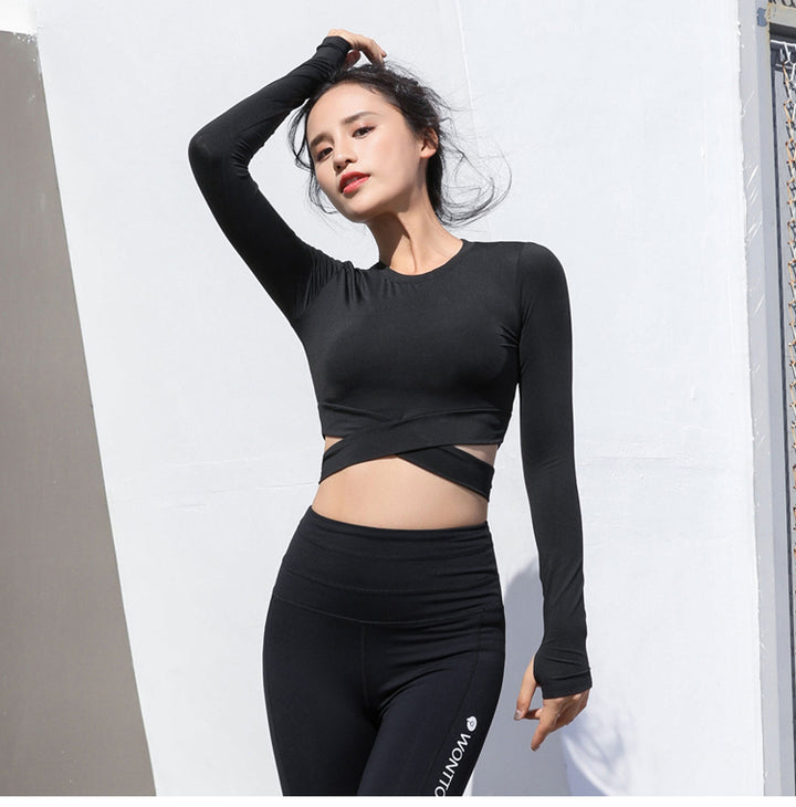 Aurafit Long-sleeved quick-drying fitness clothes