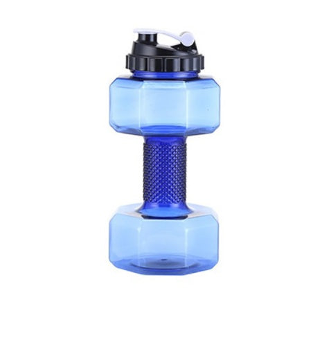 Aurafit Creative Dumbbell Fitness Water Bottle Filled Cup