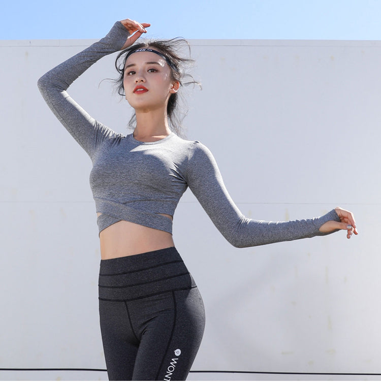 Aurafit Long-sleeved quick-drying fitness clothes