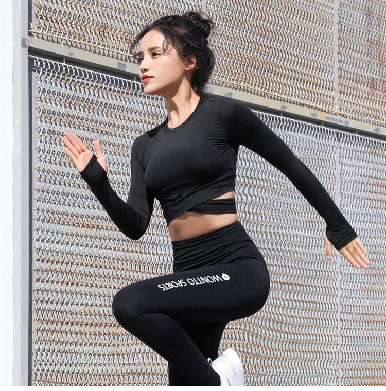 Aurafit Long-sleeved quick-drying fitness clothes