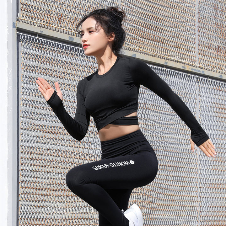 Aurafit Long-sleeved quick-drying fitness clothes