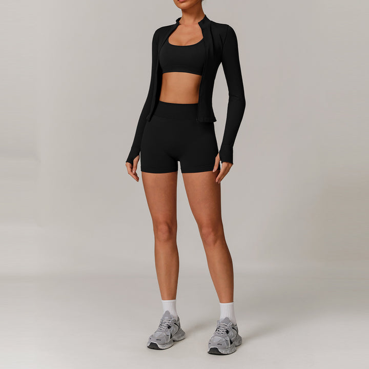 Aurafit Seamless Beauty Back Yoga Clothes Running Quick-drying Tight