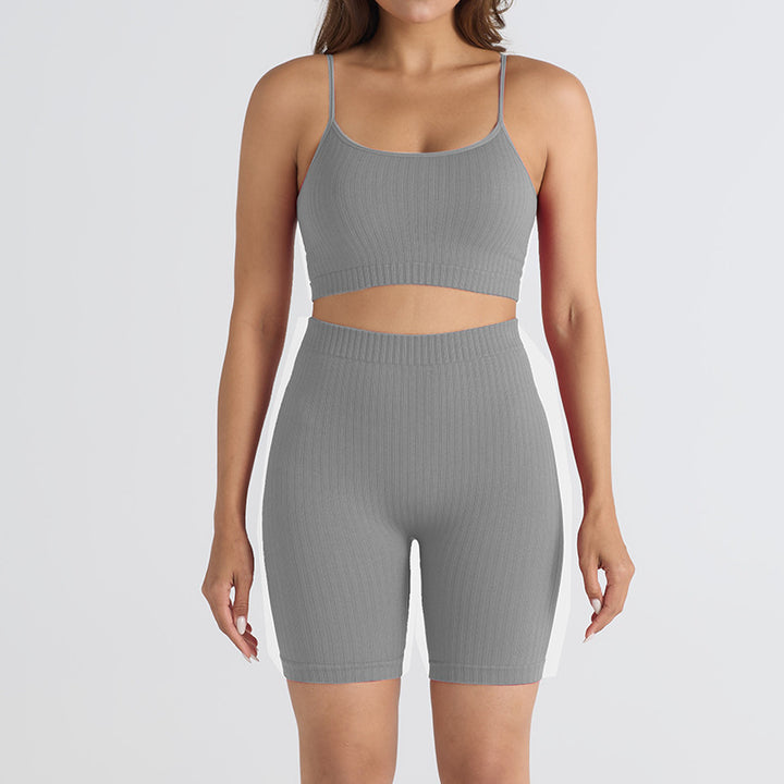 Aurafit Thread Outdoor Sports Fitness Clothes High Elastic Suit