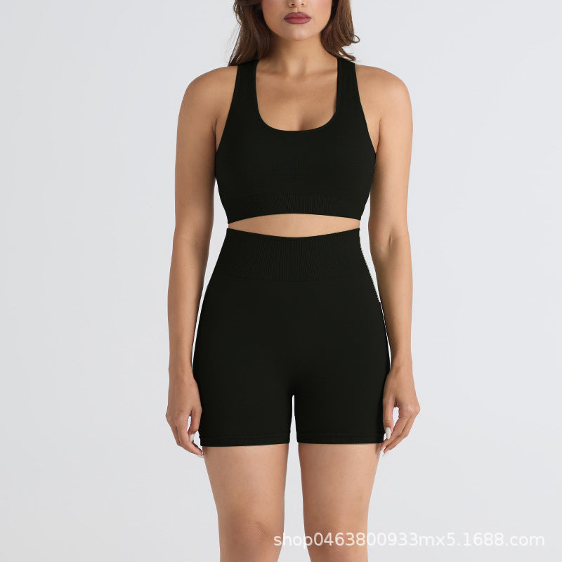 Aurafit Thread Outdoor Sports Fitness Clothes High Elastic Suit
