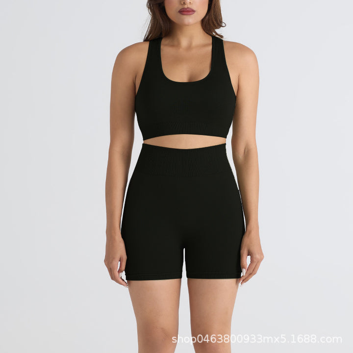 Aurafit Thread Outdoor Sports Fitness Clothes High Elastic Suit