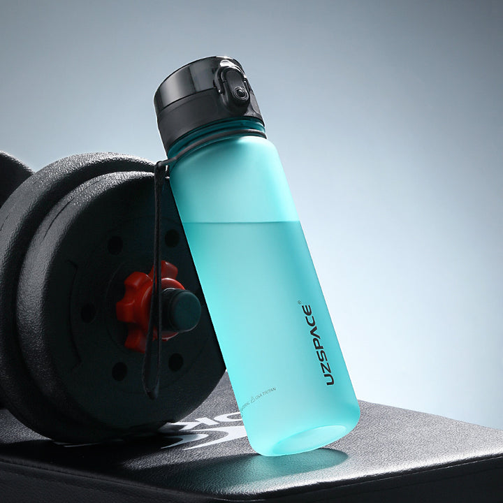 AurafitColorful Sports Water Cup Outdoor Travel Fitness Water Bottle