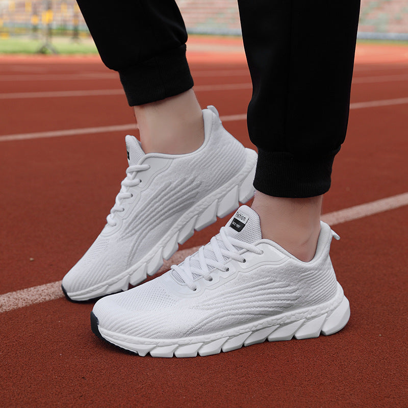 AurafitMen's And Women's Flying Woven Breathable Running Shoes