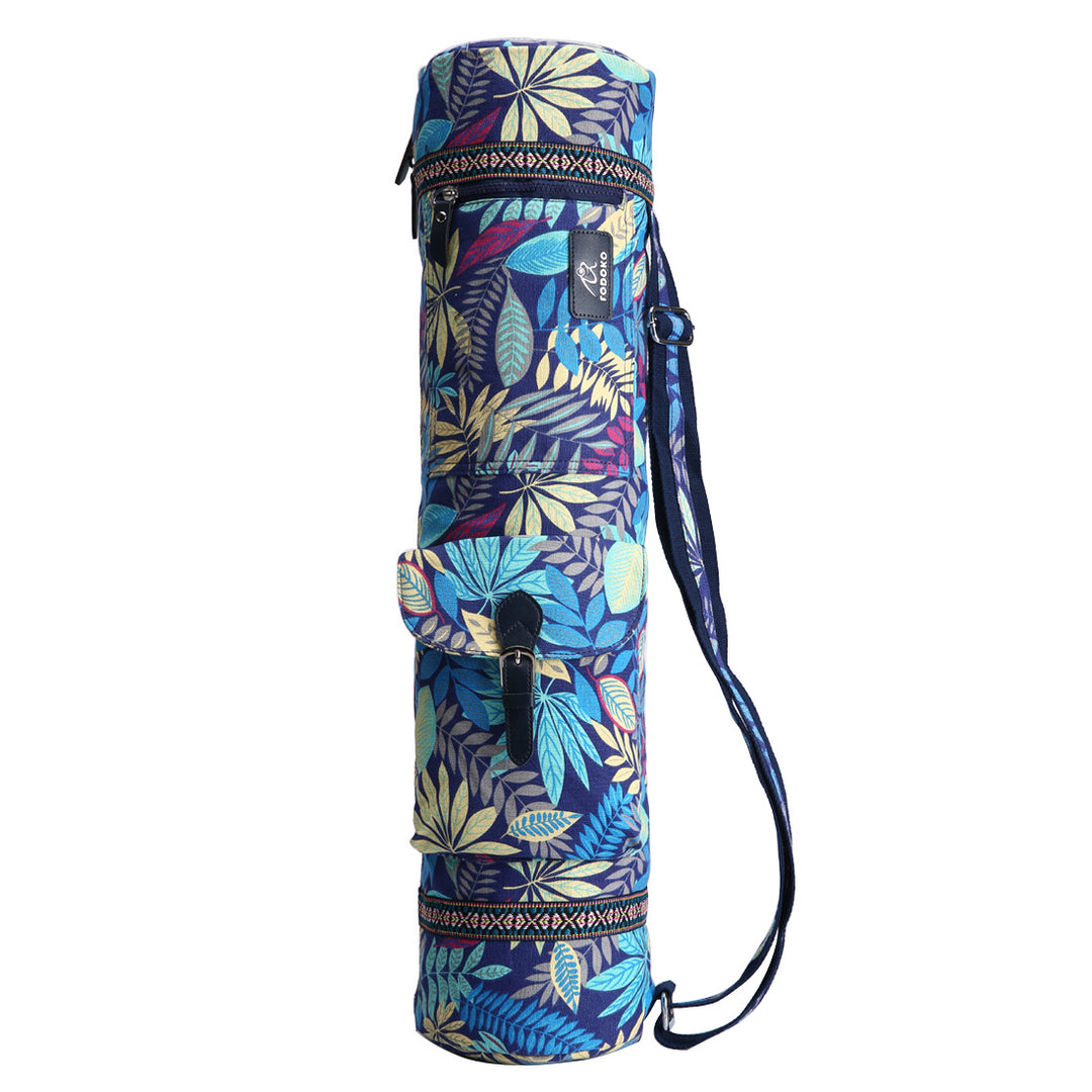 Aurafit One-shoulder Large Capacity Printed Canvas Gym Bag