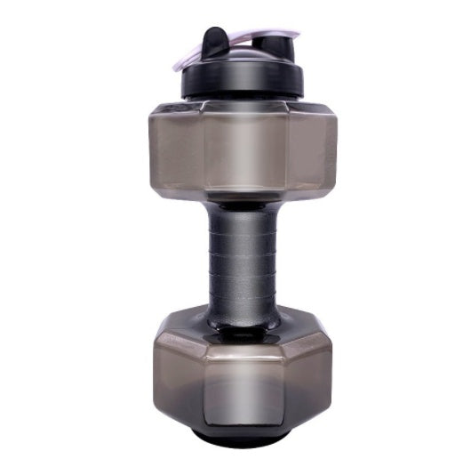 Aurafit Creative Dumbbell Fitness Water Bottle Filled Cup