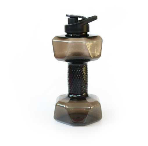 Aurafit Creative Dumbbell Fitness Water Bottle Filled Cup
