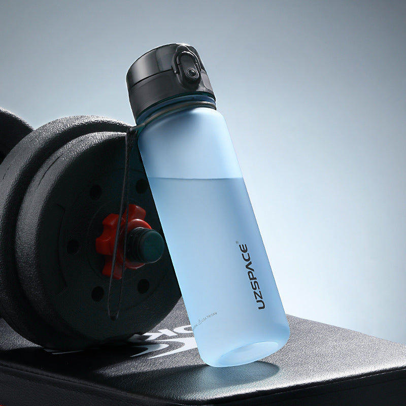 AurafitColorful Sports Water Cup Outdoor Travel Fitness Water Bottle
