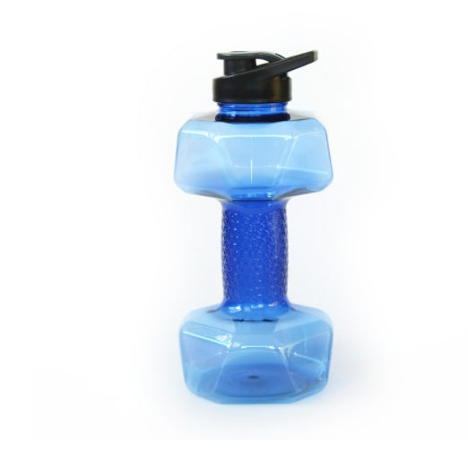 Aurafit Creative Dumbbell Fitness Water Bottle Filled Cup