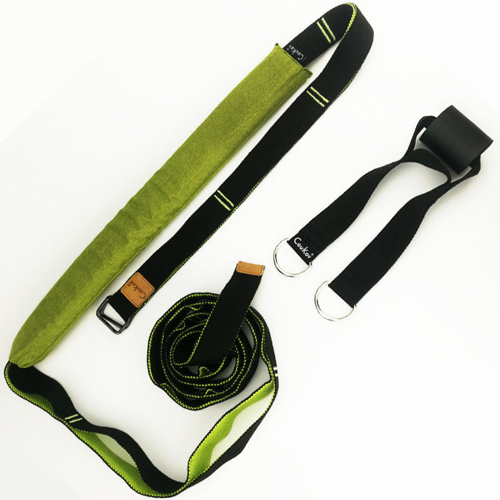 Aurafit                      oga Strap Exercise Gym Belt