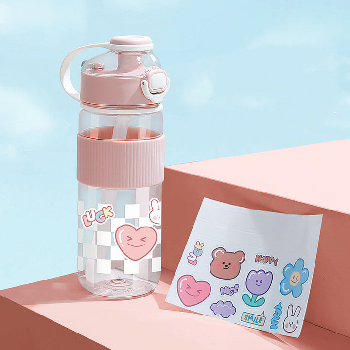 AurafitPlastic Fitness Sports Portable Water Bottle