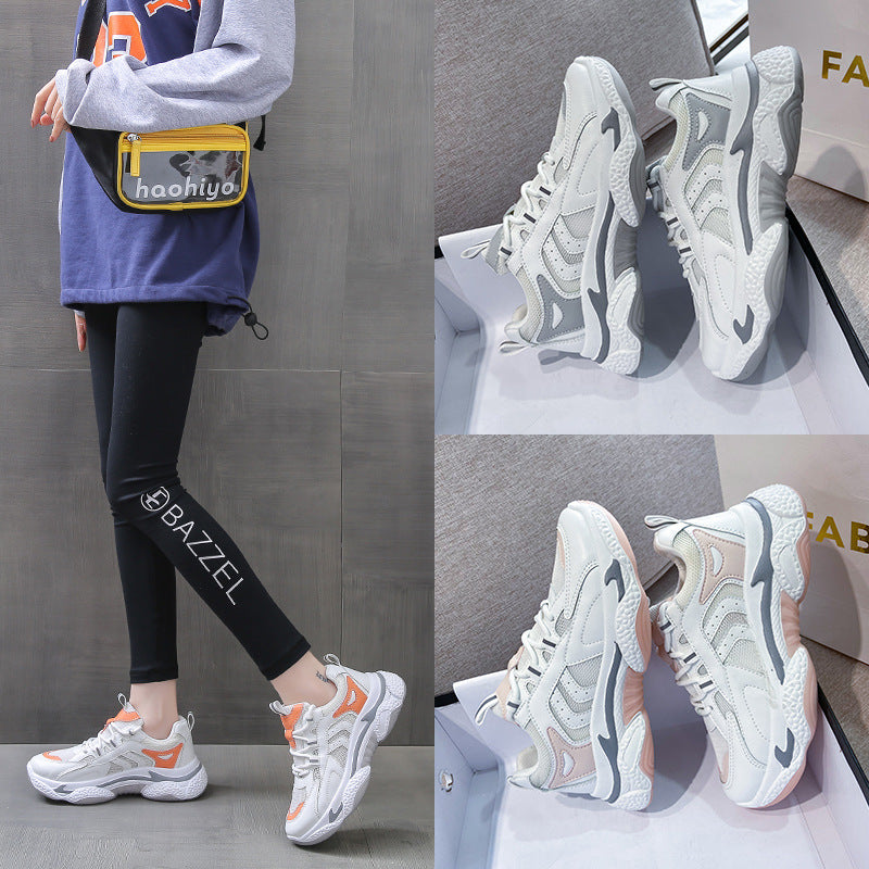AurafitBreathable Single Mesh Platform Casual Women&