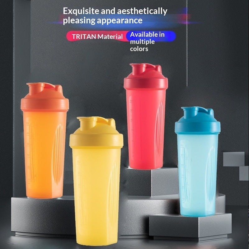 Aurafit 600ml Shaker Bottle For Smoothies And Protein Powder Measuring