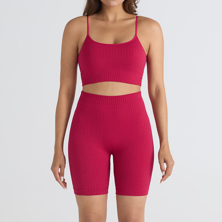 Aurafit Thread Outdoor Sports Fitness Clothes High Elastic Suit