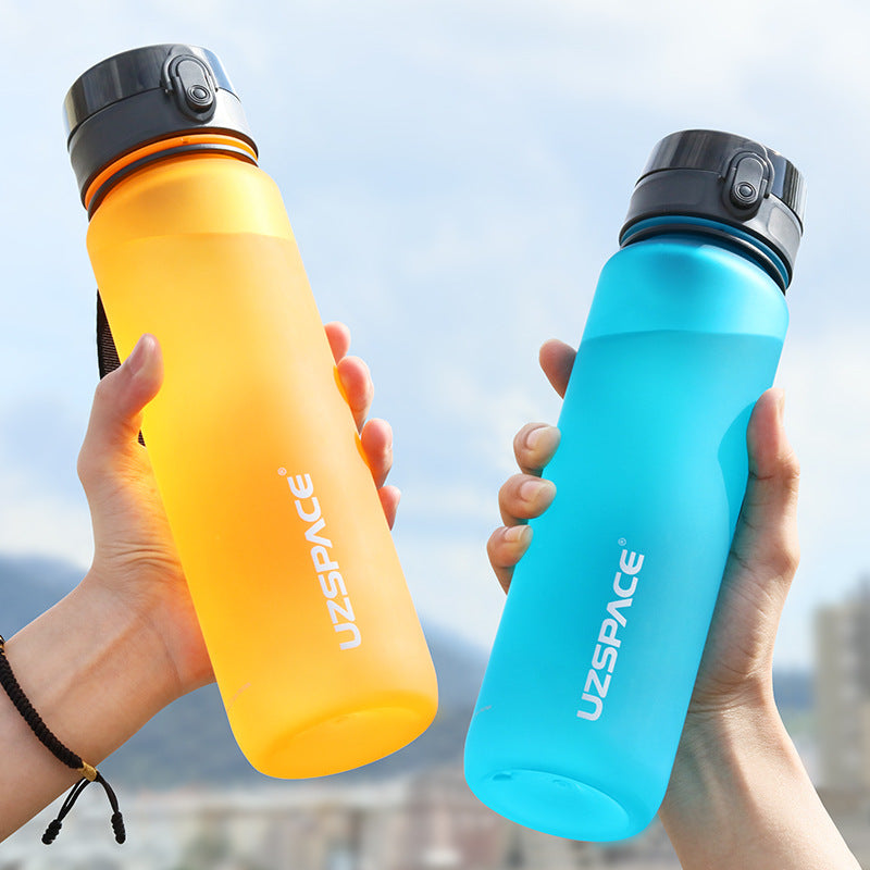 AurafitColorful Sports Water Cup Outdoor Travel Fitness Water Bottle