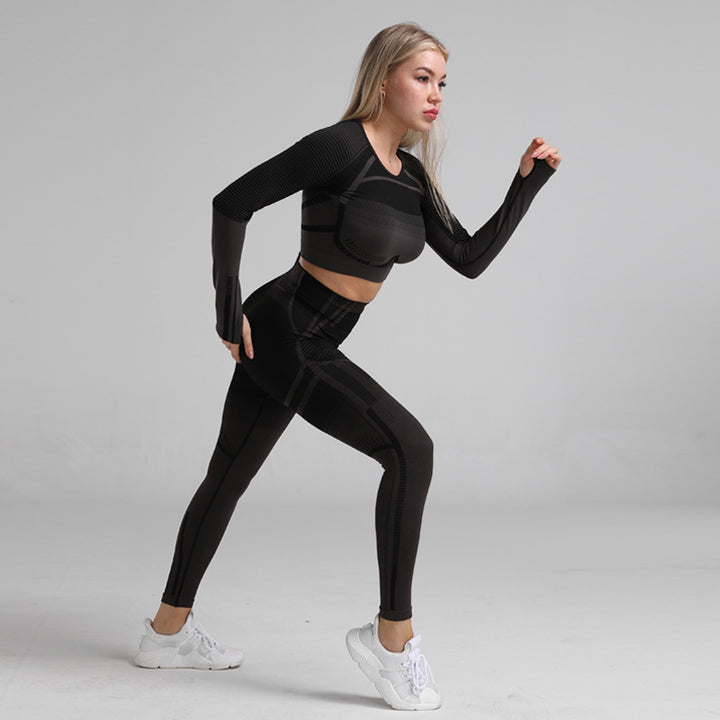 Aurafit    Sports gym clothes tight sexy