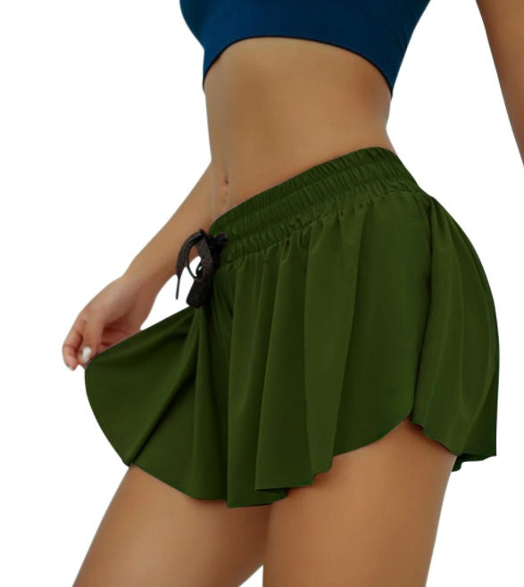 Aurafit  Sports Gym Nude Yoga Breathable Shorts