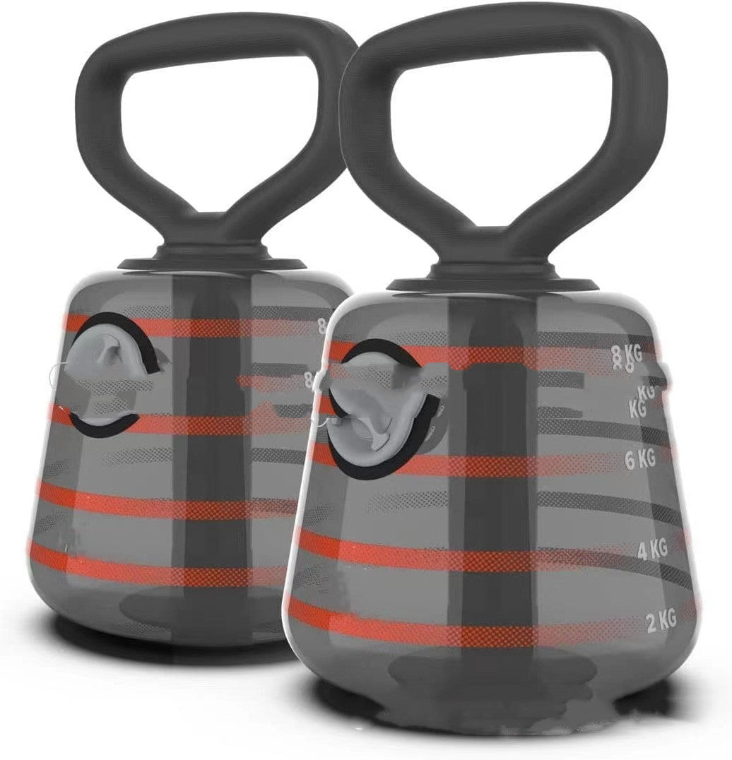 Aurafit Fitness Adjustable Weight Water Bottle Dumbbells