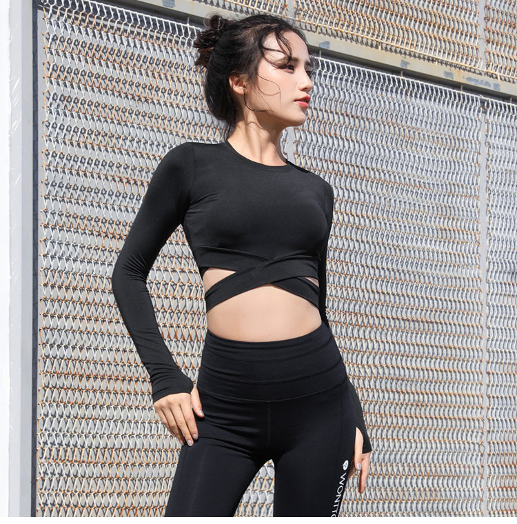 Aurafit Long-sleeved quick-drying fitness clothes