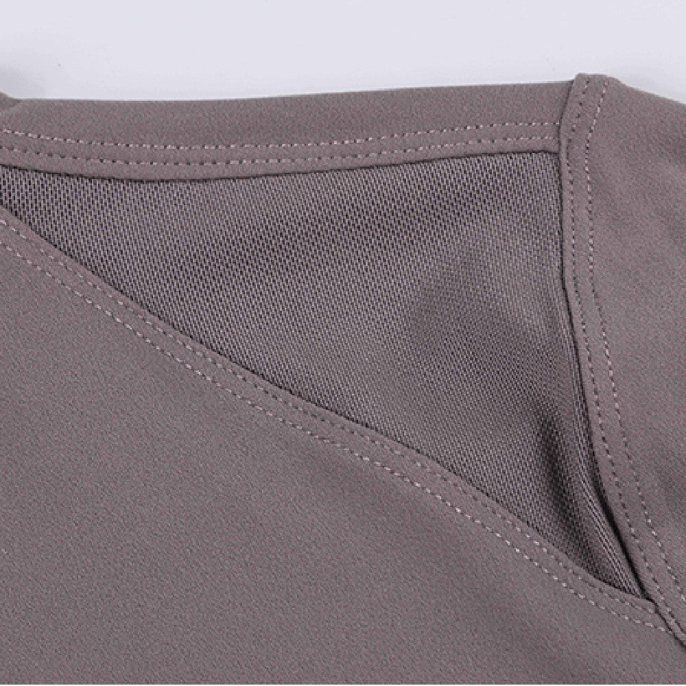 Aurafit   Tight Stretch Gym Long Sleeves
