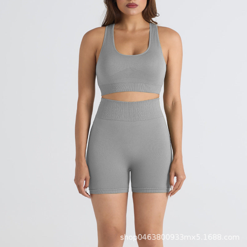 Aurafit Thread Outdoor Sports Fitness Clothes High Elastic Suit